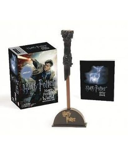 Harry Potter Wizard's Wand with Sticker Book: Lights Up!