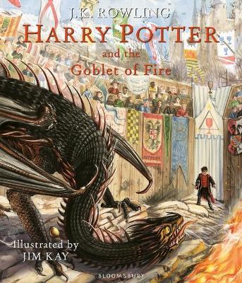 Harry Potter and the Goblet of Fire (Illustrated Edition) (Hardcover)